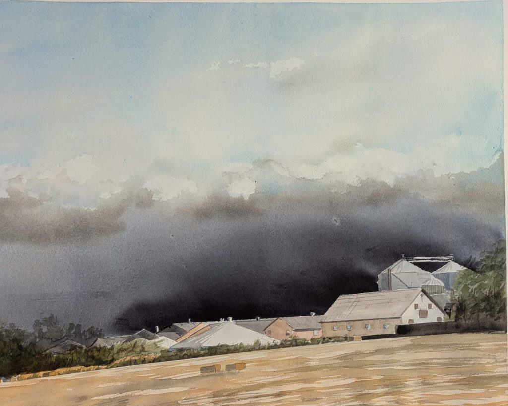 Lantbruk på Bornholm.